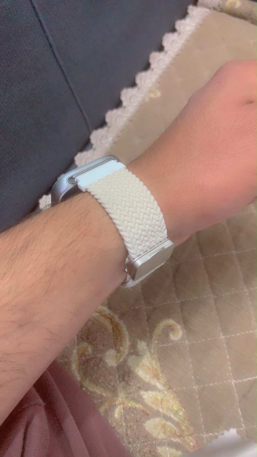 Customer delivered leather strap
